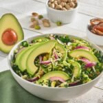 Avocado, Brussels Sprout, Kale, and Date Salad