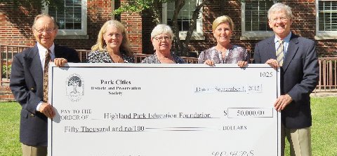 Park Cities Preservation Society Scholarship: "Shaping Our Future from the Past"
